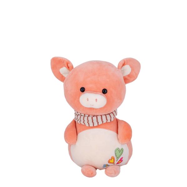 35cm Pink Cute Pig Plush Toys Soft And Cuddly Anxiety Gift Soft Piggy Stuffed Animals