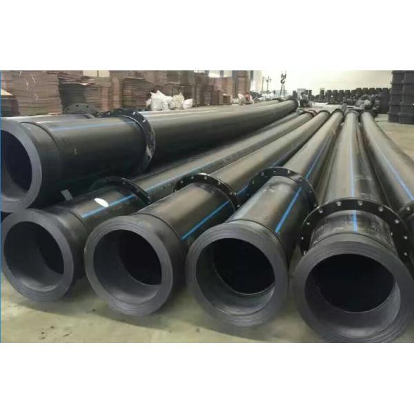 100% PE material made PE pipe with stub ends for slurry,dredge project