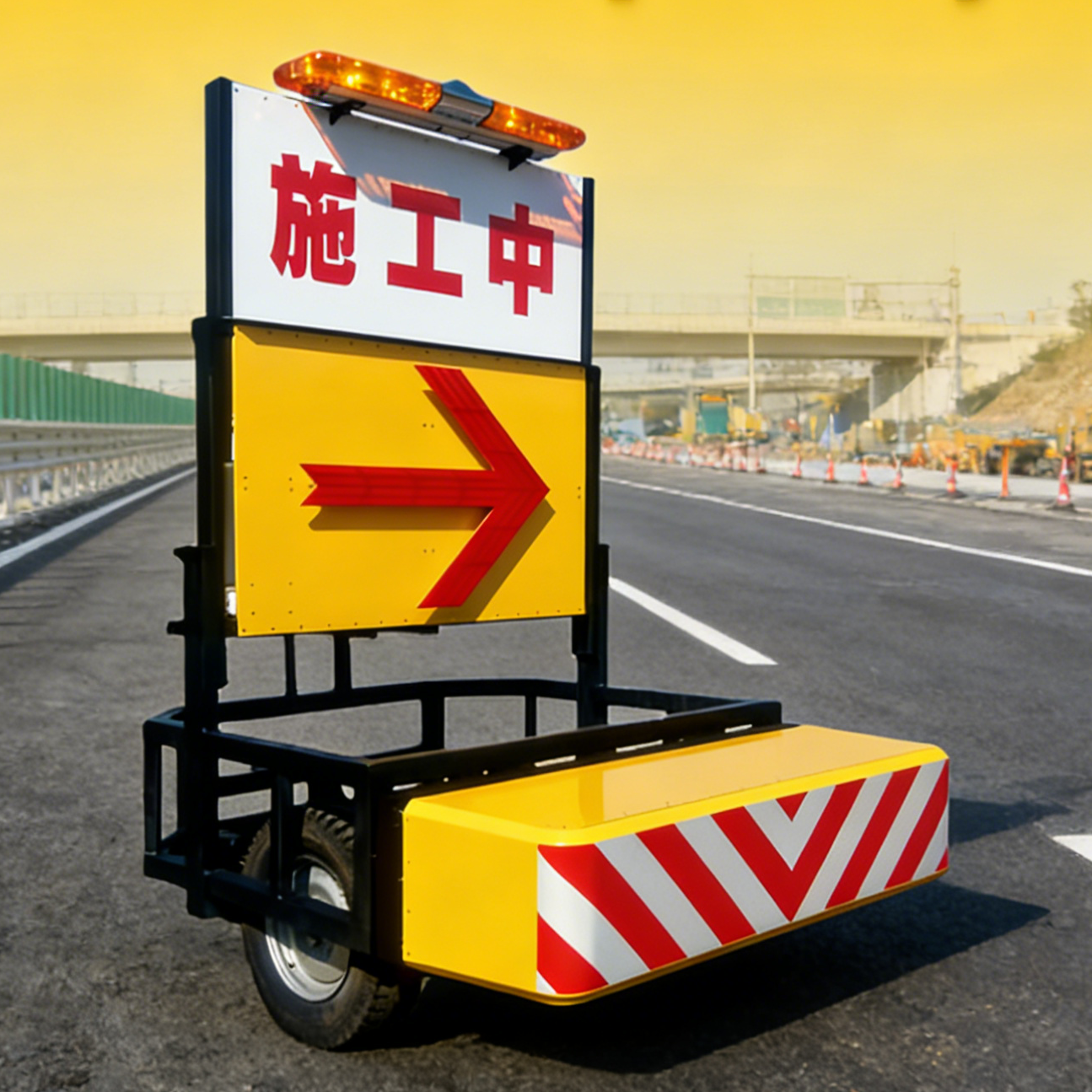 129kg Anti Collision QYC Modular Parking Barrier