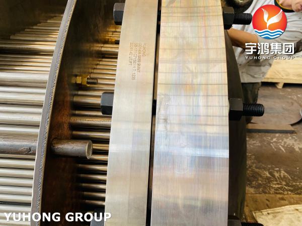 ​​Biofouling-Resistant ASME SB171 C71500 Tube Sheet, UT Tested for Desalination Condensers
