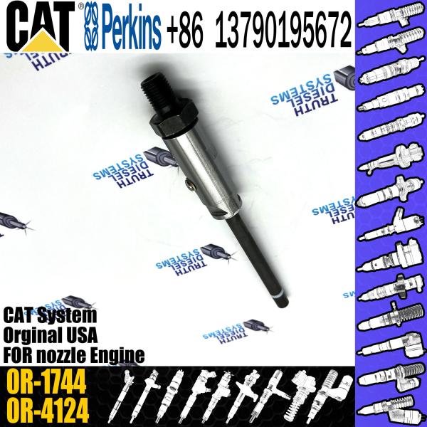 Injetor de combustível 4W7017 0R-3421 0R-1744 para motor de escavadeira Caterpillar 3406B 3406C 3408 3408B 3408C