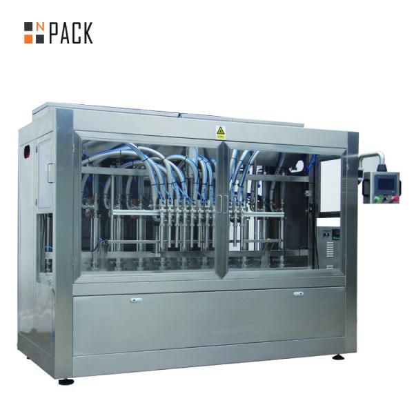 Touch Screen High Viscosity Bottle Filling Machine Accurate Filling Volume