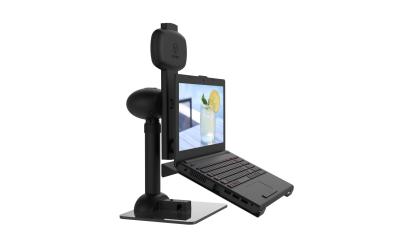 Automatic Lifting Monitor Laptop Stand Arm For Neck Rigidity
