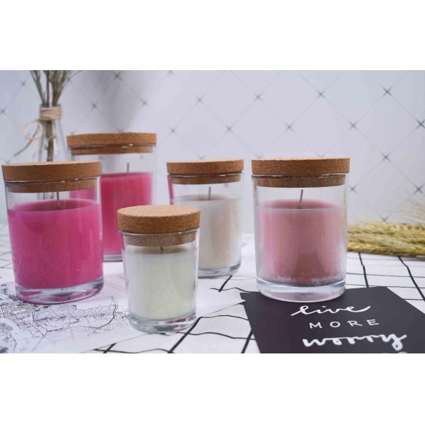 Sealing Glass Jars Cork Lids For Candles Storage Candle Cups