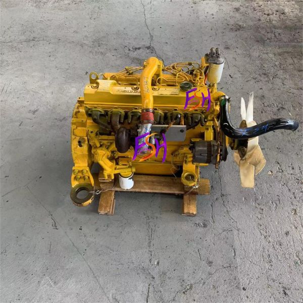Durable 6-cylinder Koma tsu 6D95T Turbocharged Used Diesel Engine Direct Injection for PC200-3 Excavator