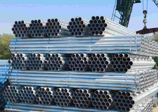 Hot Dipped Galvanized Steel Pipe SMLS ASTM BV Certificated Galvanised Water Pipes