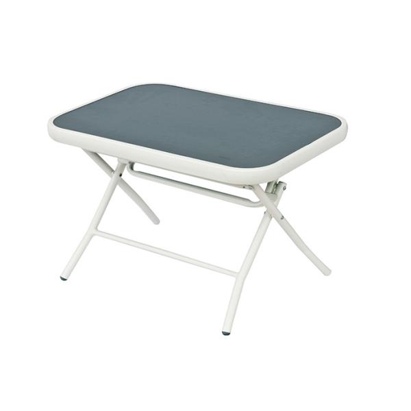 Nontoxic Portable Outdoor Table Steel Garden Furniture High Temperature Tolerant