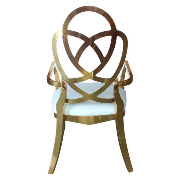 Fauteuil en cuir de fleur de couverture pour la zone d'accueil et la région de photo de groupe