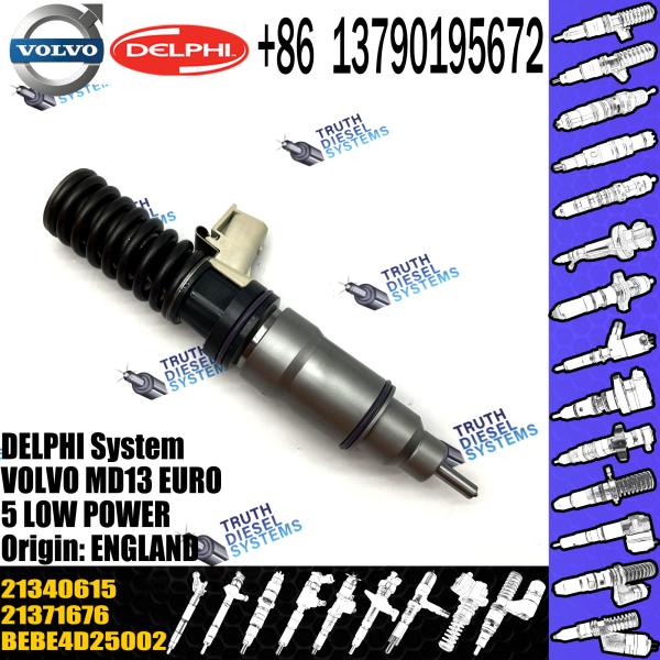 Inyector de combustible diesel 21371676 BEBE4D25002 BEBE4D25102 21340615 85003267 21340615 E3.18 para el PODER del MED del EURO 5 de VOL MD13