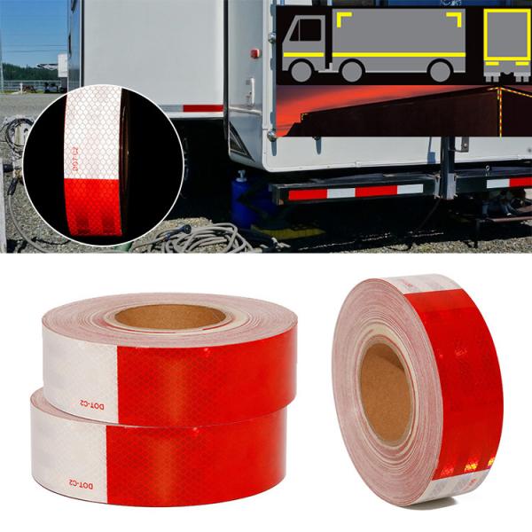 Banda reflectiva DOT para la seguridad del vehículo