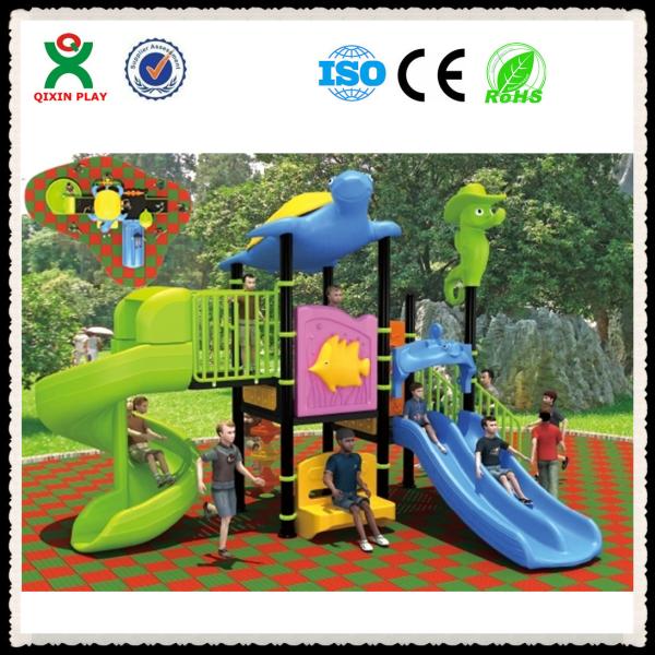 LLDPE Plastic backyard playground equipment,backyard playgrounds,backyard QX-052C