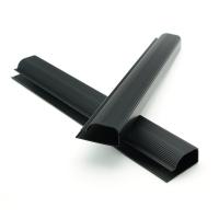Plastic Cable Conduit J Channel Trunking Profiles Customized
