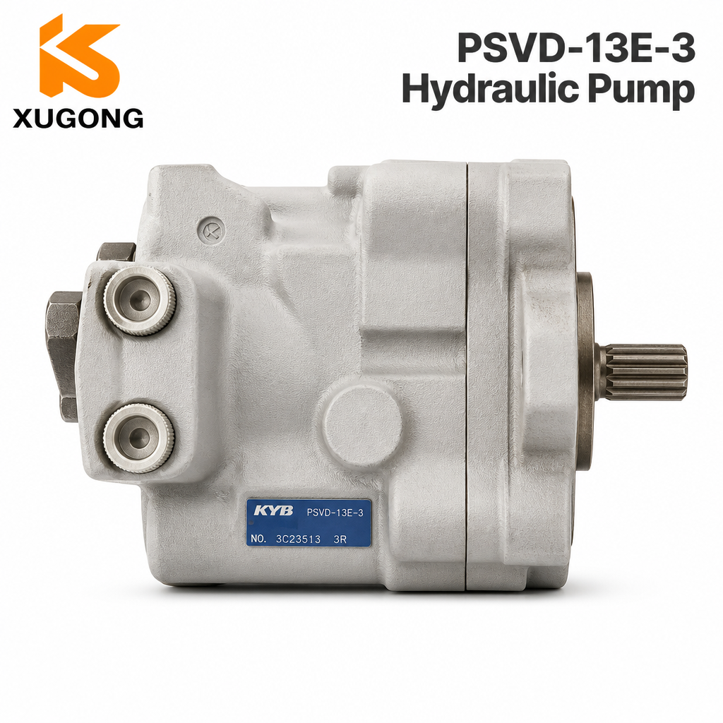 Kayaba PSVD-13E-3 Mini Excavator Variable Displacement Piston Pump Complete Assy High Pressure