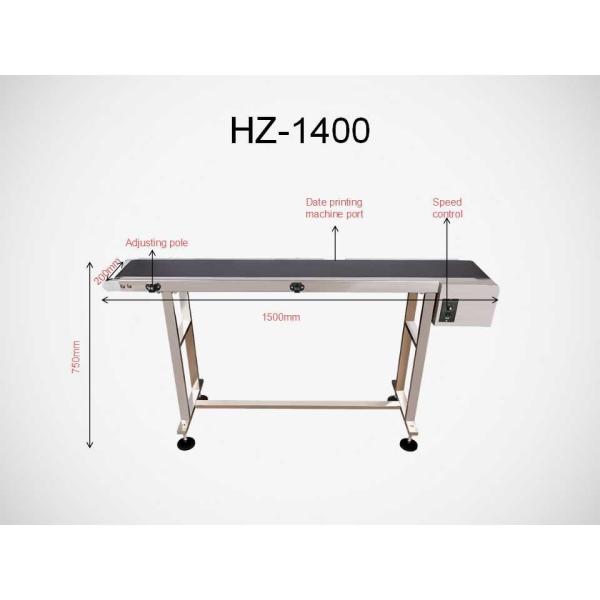 Food Grade Industrial Inkjet Printer Conveyor Stainless Steel Material