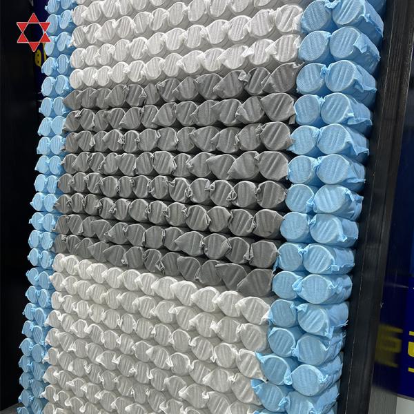 Factory Compressed High Quality 5-7Zone King Size Mattress Pocket Spring Unit Coil Net
