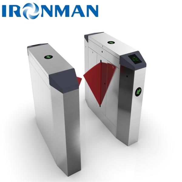 Bevel Arc Wing Gate Turnstile Flap Barrier Access Control System