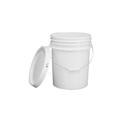 Customized 10 Gallon Plastic Bucket With Color Options And Snap On Lid