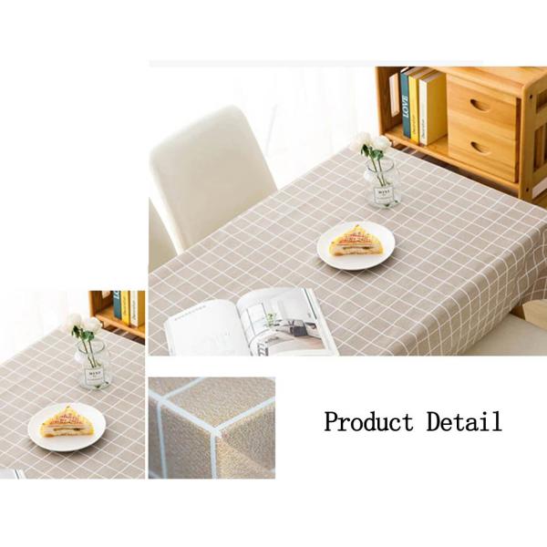 Пластиковый логотип дюйма 54*108 PEVA изготовленный на заказ напечатал скатерть для свадьбы