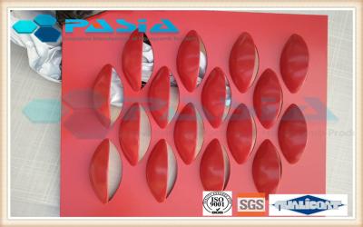Fish Scale Pattern Perforated Aluminum Plate , Architectural Aluminum Panels