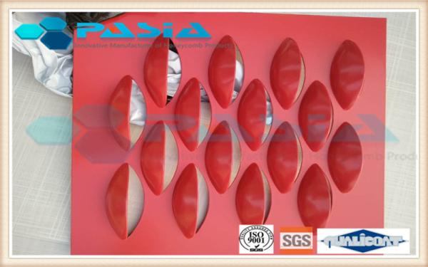 Fish Scale Pattern Perforated Aluminum Plate , Architectural Aluminum Panels