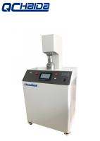 Máscaras protectoras de las materias textiles PFE de 1KW 100L/Min Air Permeability Tester For los 0.3μm