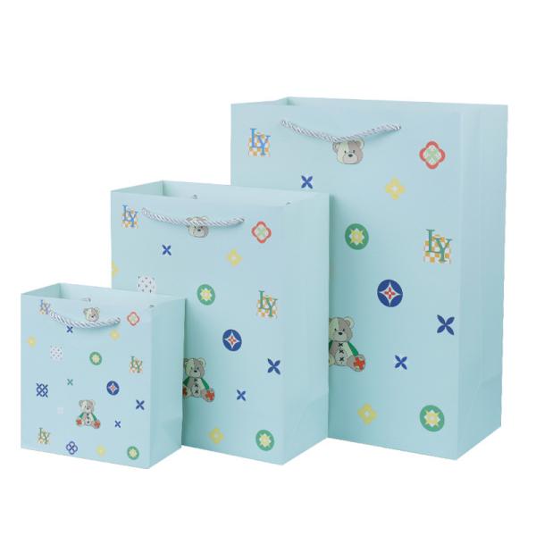 Bolso de regalo de osito de peluche Conjunto de estilo cumpleaños de San Valentín embalaje mango de cuerda