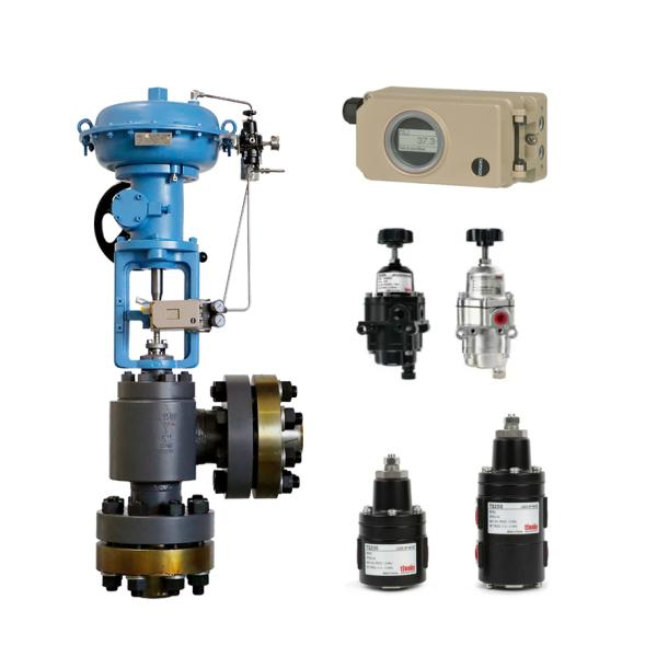 Chinese Ammonia-rich Liquid Level Control Valve with SAMSON 3730 Valve Positioner Tissin TS300 Filter Regulator TS200 Lock Valve
