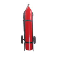 Cylindre d'extincteur de CO2 25 kg CK45 chariot rouge