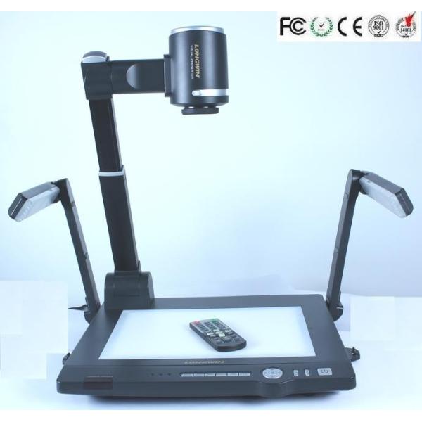 Cámara de escritorio inalámbrica del documento/sala de clase Visualiser para los profesores 720p, lámpara lateral del LED
