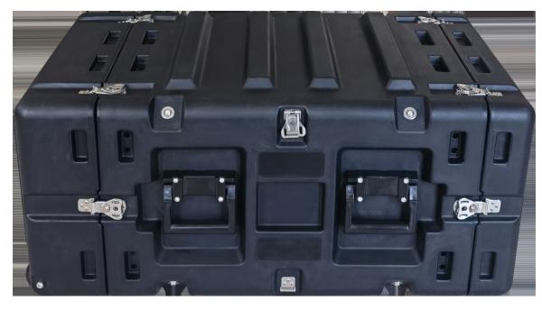 Customisable Roto Shock Racks 7U 6U Shallow Rack Case LLDPE