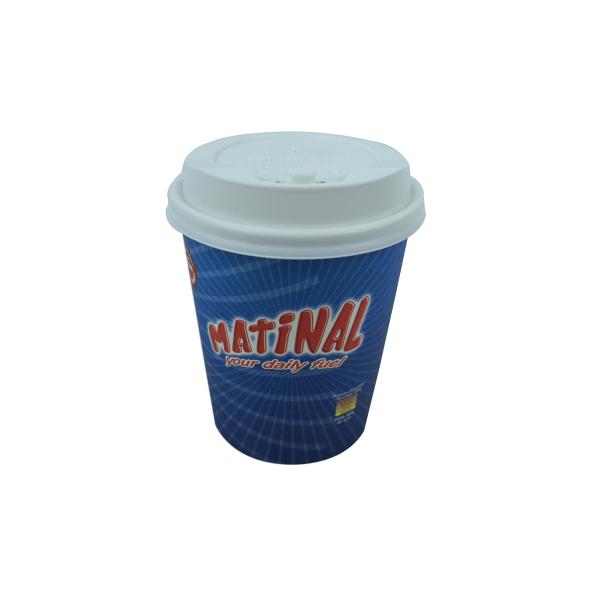 Flexo Printing 8 12 16oz Vending Paper Cups With Personalized Logo Design