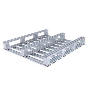 Serviceability Powder Coated Iron Pallet for Common and 4 Way Entry 100-3000kg