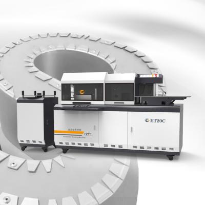 EJON ET20C O CNC Sign Letter Bender for Accurate V-Notch Channel Notching and Flanging Certified CE