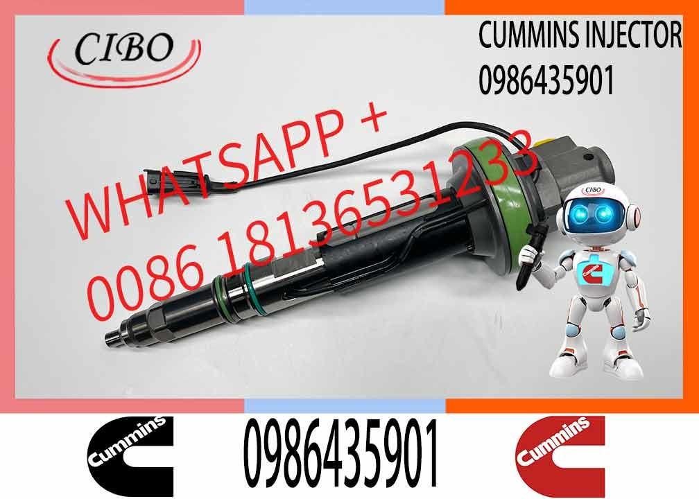 NINE Бренд 100% проверенный Common Rail Injector 0986435901 топливный инжектор 0 986 435 901