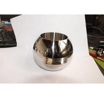 Mirror Polished Corrosion Resistance Floating Straight Through Valve Ball