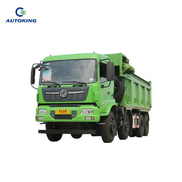 ACC Cruise Control 8*4 Dongfeng Diesel Engine Dump Truck for Urban Construction Slag