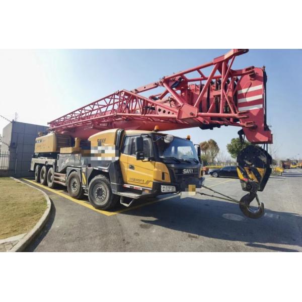 Послепродажное обслуживание 2017 Terrian Mobile Crane Truck 100ton Truck Crane Shaft No 4