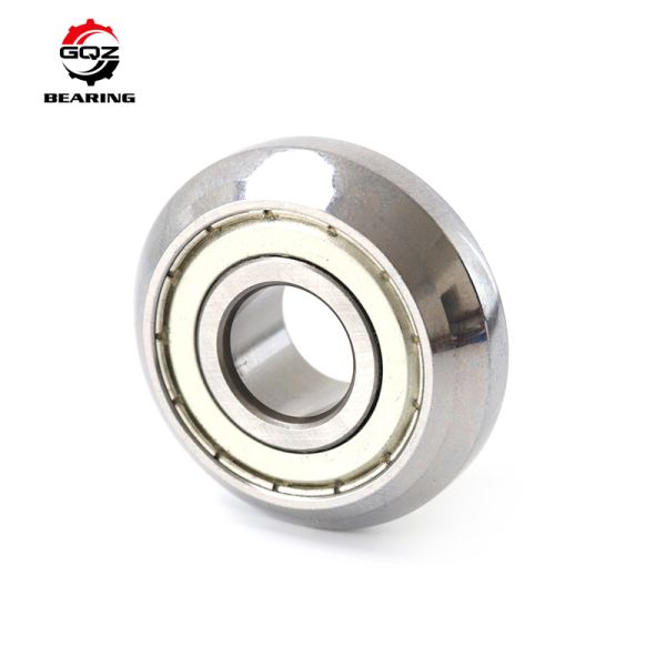 Textile Machine Bearing C63ZZ C63-2RS 17x50x17.5mm Linear Motion Guide Bevel Track Roller Bearing