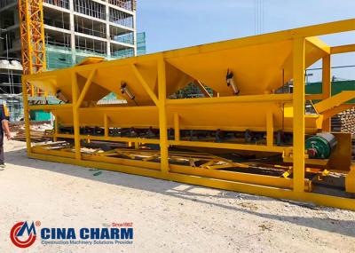 Pld1600 Three Bins Concrete Batching Machine , Cement Aggregate Batcher