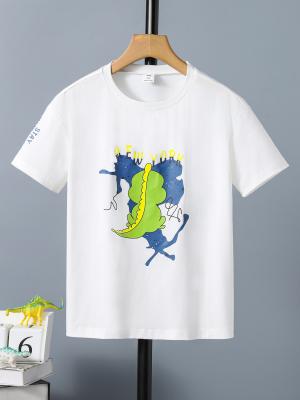 Summer 100% Cotton Children T Shirts Kids Short Sleeve Tee 180gsm