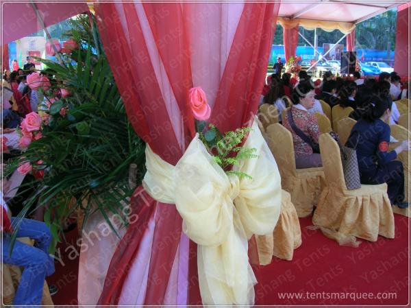 Custom 350 Seater Rent Event Tents Clear Span Marquee Theatre Style 16M X 25M