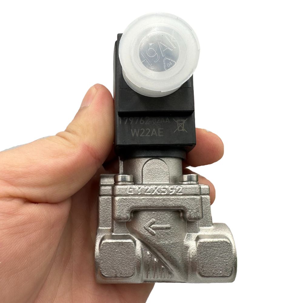 EPDM Seal Materials G1/4″ Pneumatic Solenoid Valve 24V DC 2 Way Normally Closed Valve and 2 Way Normally Open Valve Function 00322541