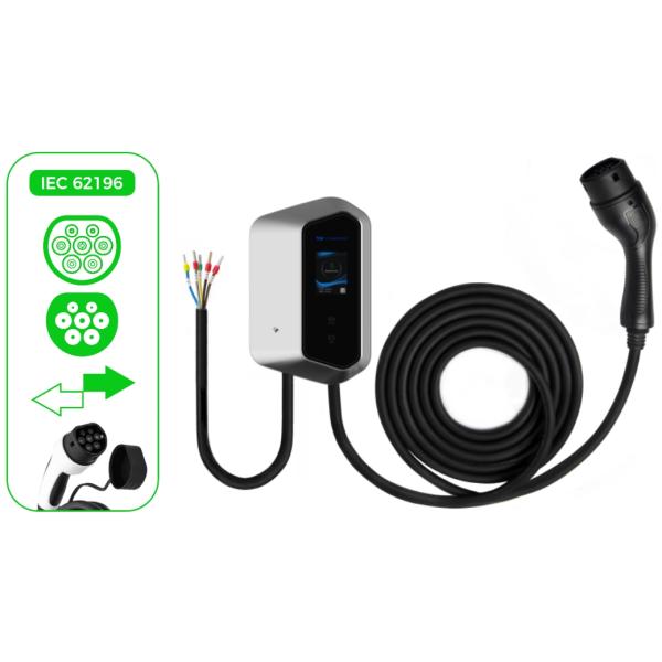 Type 2 AC 16A 32A Fast Charger Electric Car Station 250-480v