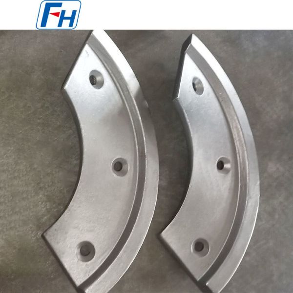 Nickel Hard Cast Iron Concrete Mixer Blades For Construction Mixing Stations