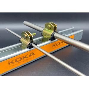 Or unistrut du coussin Ss304 de bride de tuyau de tube de HDG galvanisé