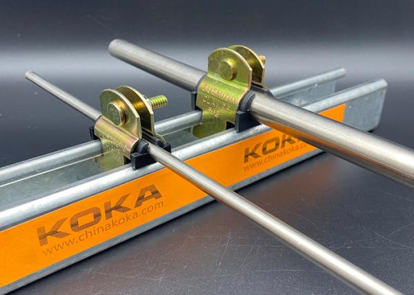 Factory Stainless Steel 316  Strut Mounted Cushion Pipe Clamps