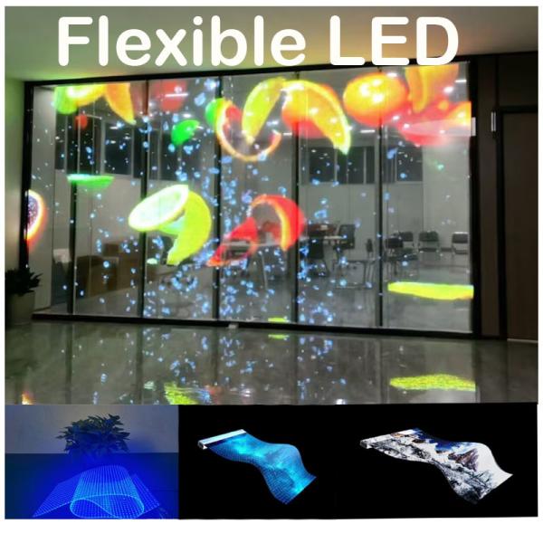 Flexible Transparent LED Display Film P5/P6/P10