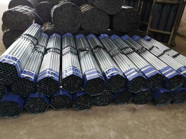 6m Long Welded Erw 1.5 Inch Hot Dip Gi Pipe For Greenhouse