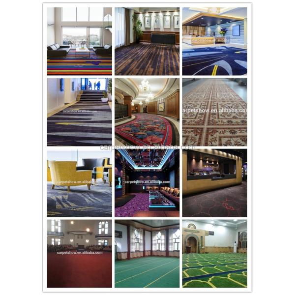7*12 Density Custom Axminster Carpet Hotel Luxury for Commercial Applications