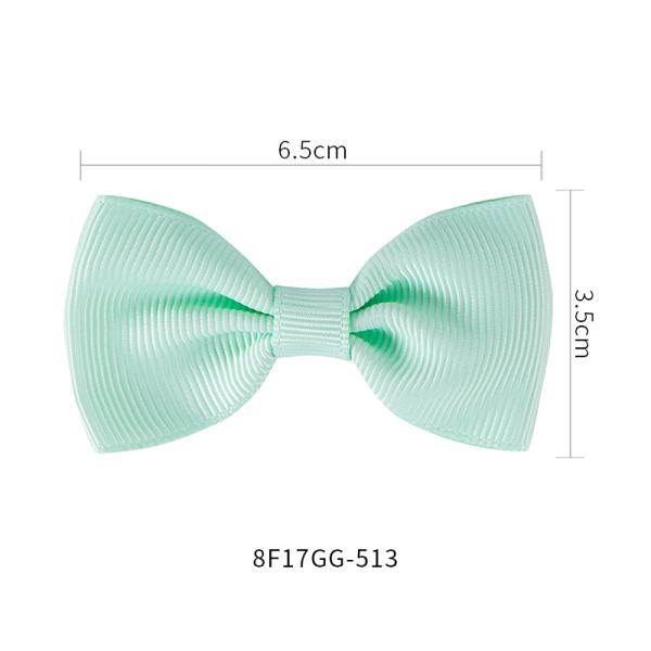 Декорация одежды 100% полиэстер MSD на заказ твердое цветные ленточные луки с крупным зерном